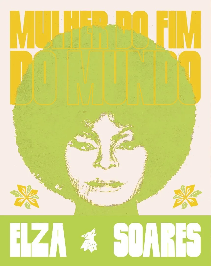 Cartaz ilustrado da campanha