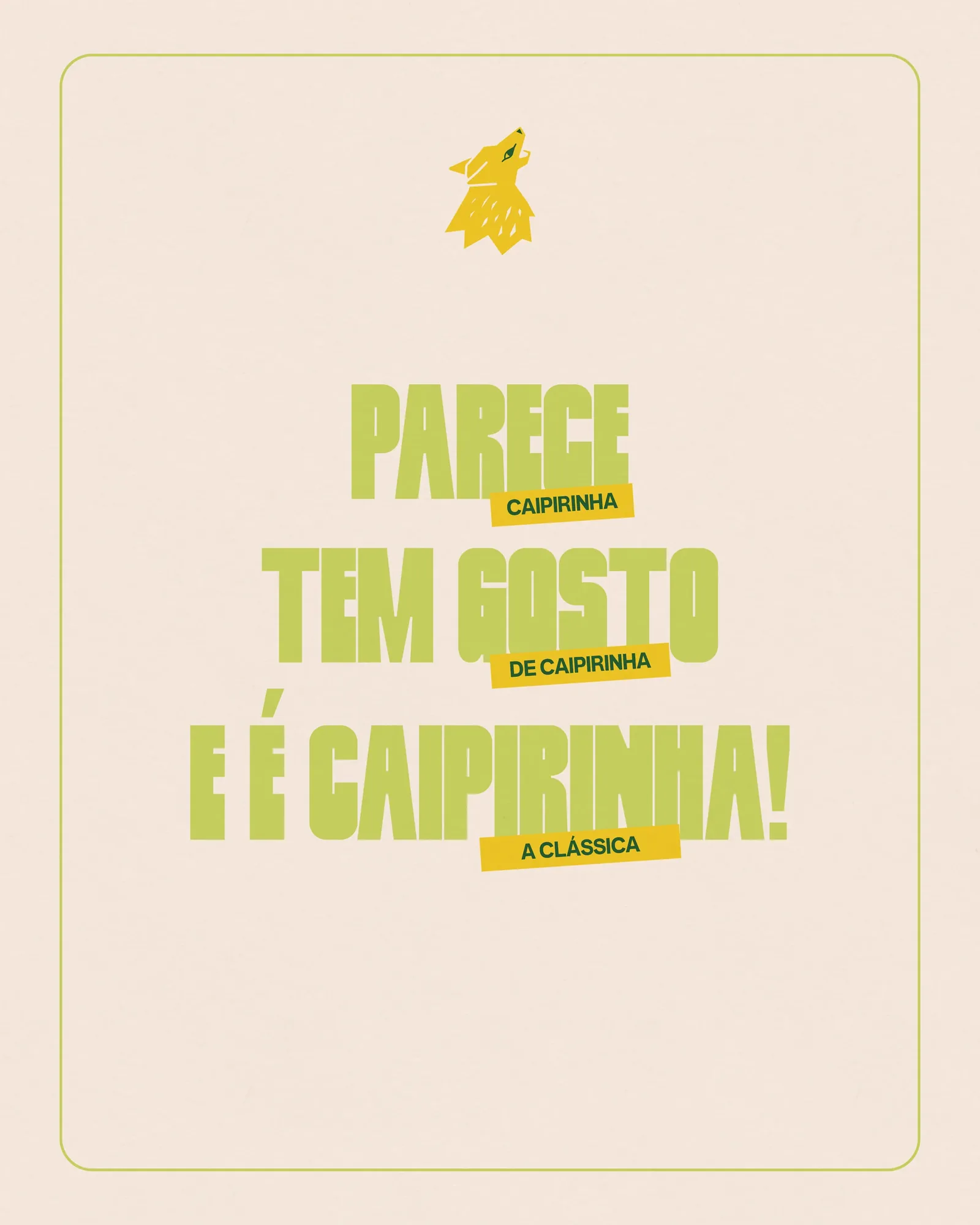 Post 'Parece, tem gosto e é caipirinha!'