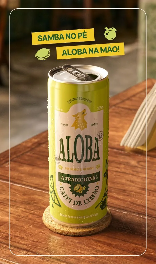 Story 'Samba no pé, ALOBA na mão'